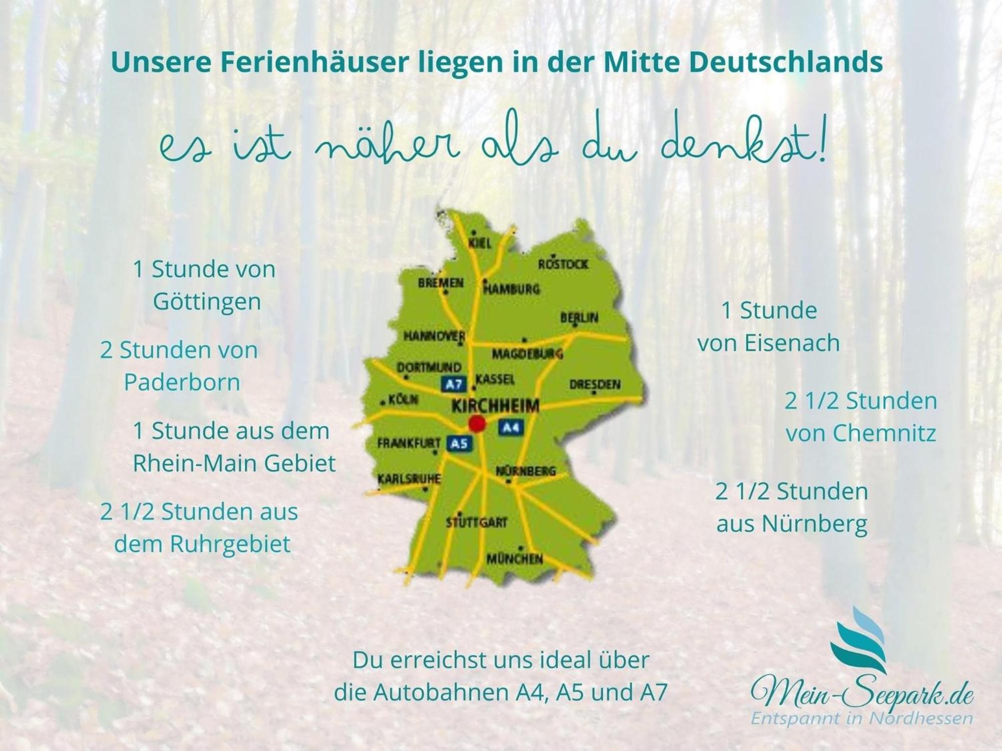 Mein-Seepark, Ferienhaus Heike Kirchheim  Eksteriør billede